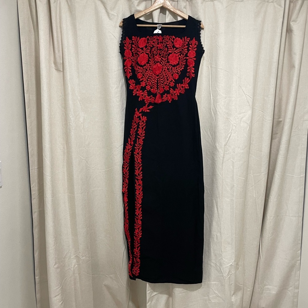 Hand made Mexican Dress made in Mexico
